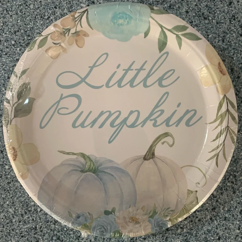 Pumpkin Party Supplies Tableware Set - Fall Theme Party Decorations. New
